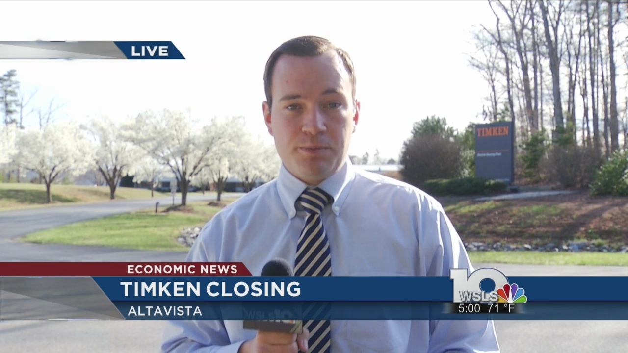 Timken plant near Altavista to close in 2017