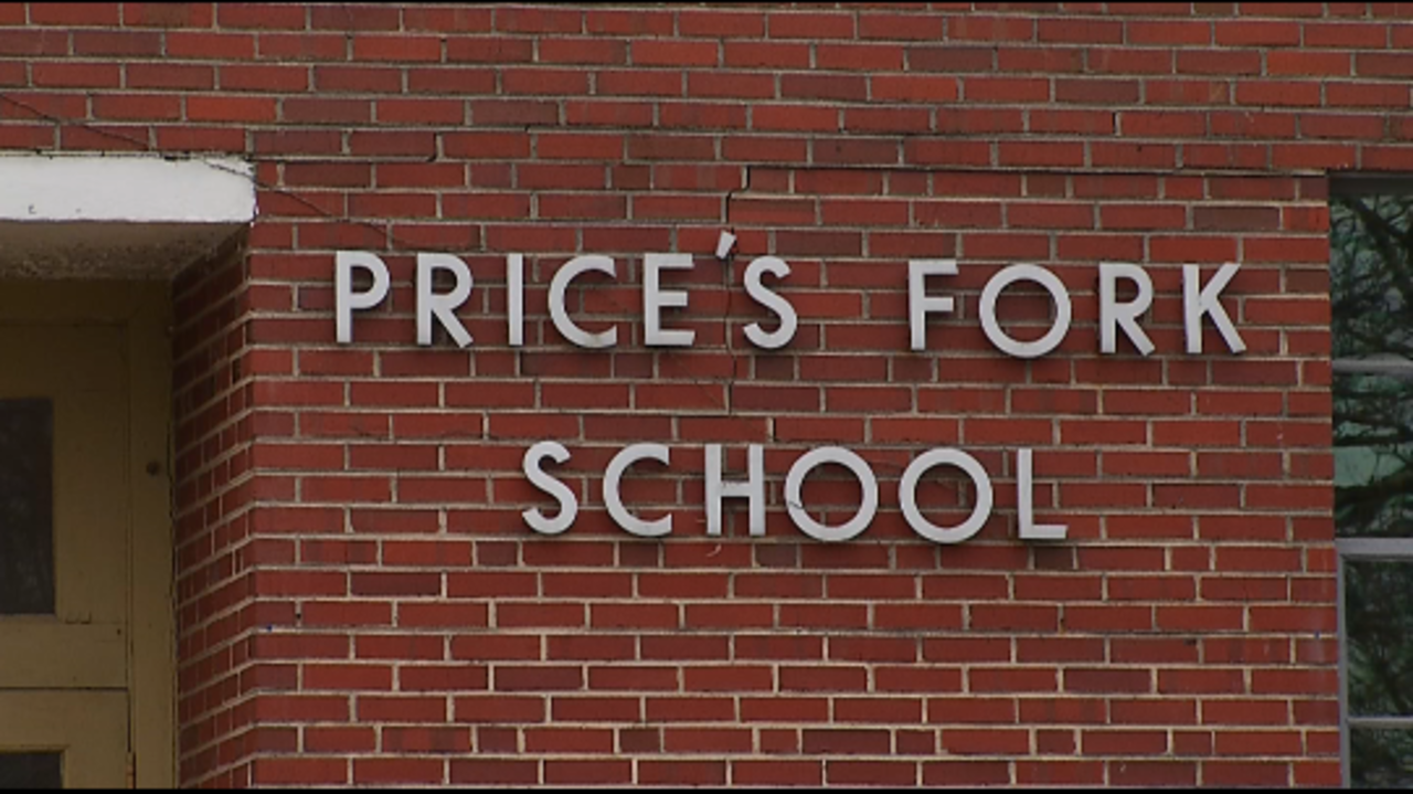 Old Prices Fork Elementary School Revitalization project...
