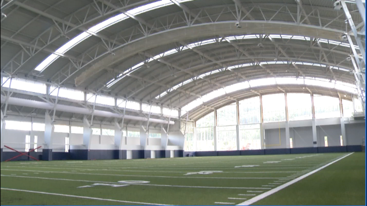 Liberty opens new indoor practice facility